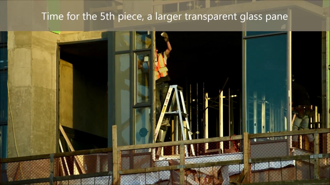 Window Wall installation at The Royal tower in Calgary