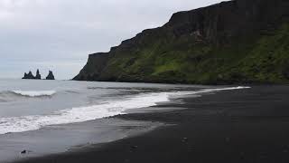 Black Sand Beach at Vík, Ísland