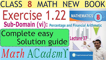 8th class math Exercise 1.22 solution || class 8 maths solutions || 8th class maths guide