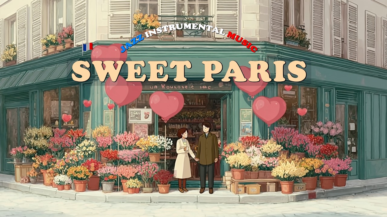 𝐒𝐖𝐄𝐄𝐓 𝐏𝐀𝐑𝐈𝐒 🗼 French Instrumental Music Playlist — Coffee Playlist | Relaxing Guitar & Accordion