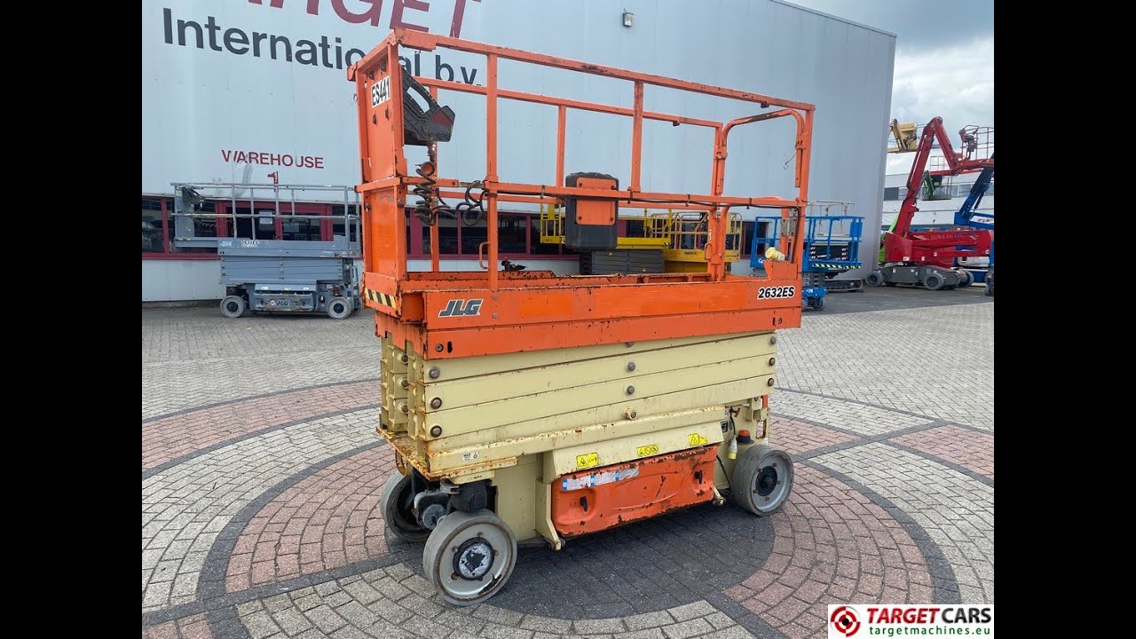 782448 JLG 2632ES ELECTRIC SCISSOR WORK LIFT 977CM 2018 213HRS
