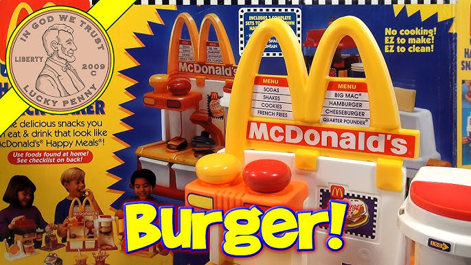 McDonald's Happy Meal Magic 1993 Shake Maker Set - Making Milk Shakes! 