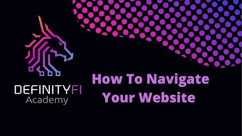 How To Navigate Your Website