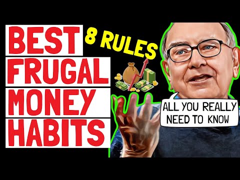 8 FRUGAL MONEY HABITS That WORK BEST 👉 Warren Buffett's Top Money Rules thumbnail