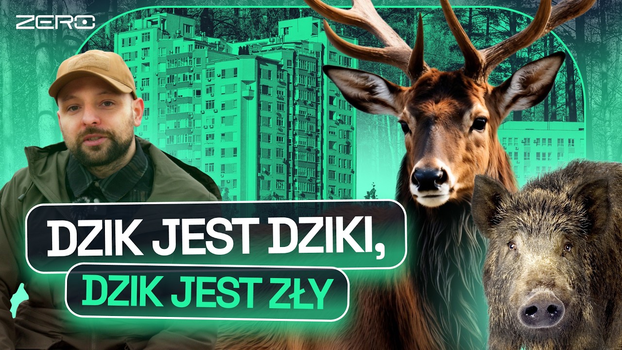 JELEŃ NA KRUPÓWKACH, KUNA POD MASKĄ - CO DZIKIE ZWIERZĘTA ROBIĄ W MIEŚCIE? | GATUNEK ZERO #45