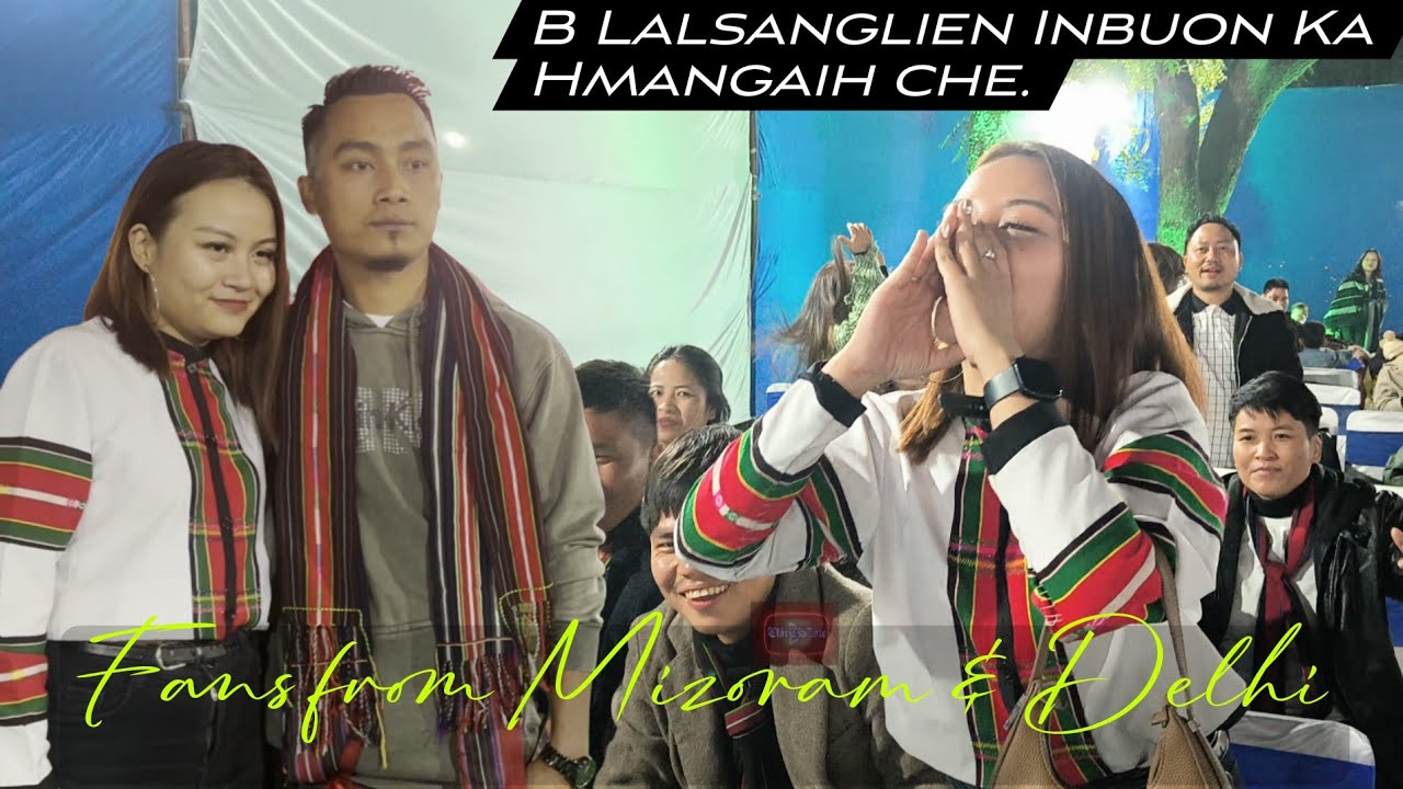 B Lalsanglien Inbuon Ka Hmangaih Che - Fans from Mizoram & Delhi | Delhi Hmar Kut 2025
