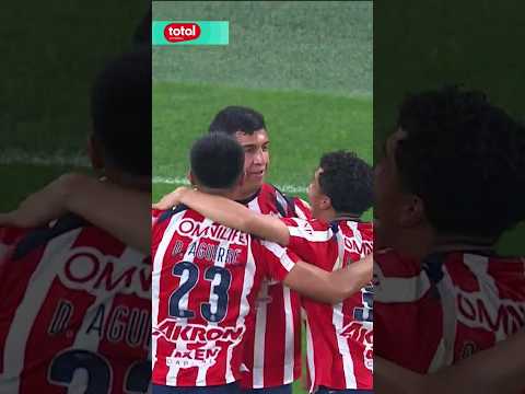 ¡Gooool llega el tercero para Chivas! 🤯 #shorts