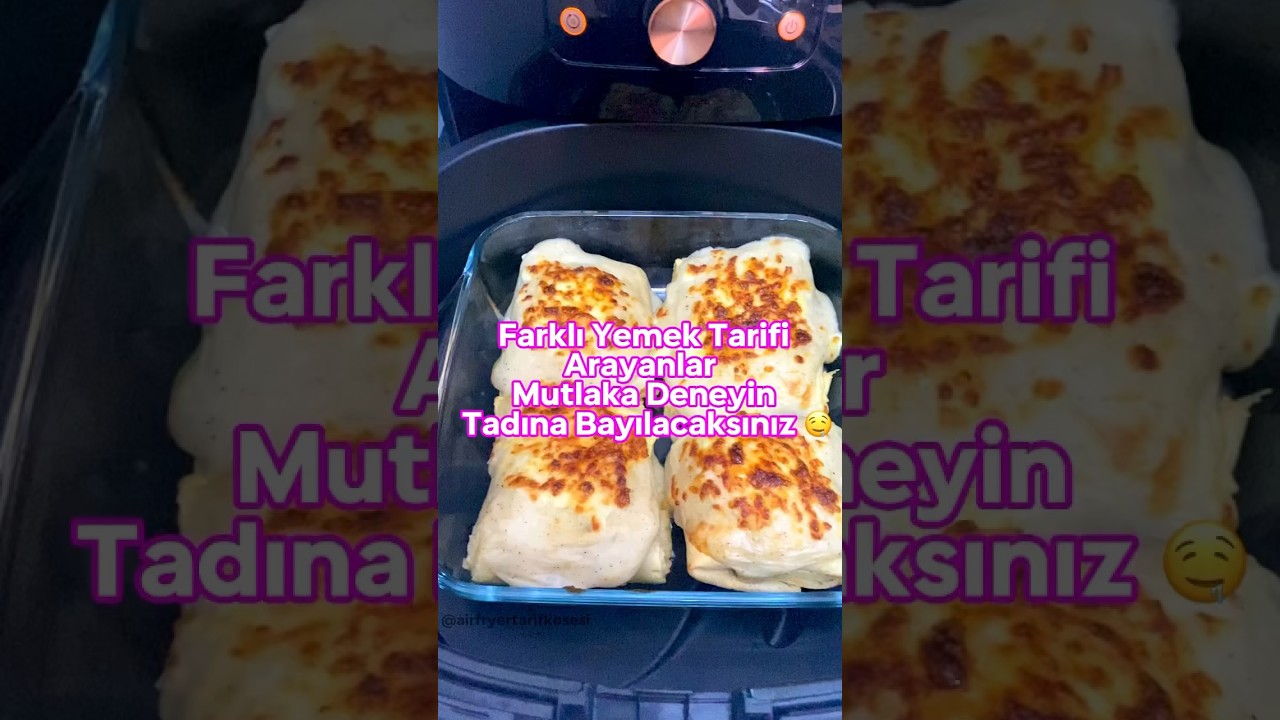 Farklı Yemek Tarifi Arayanlar Mutlaka İzleyin ???? #shorts #airfryer