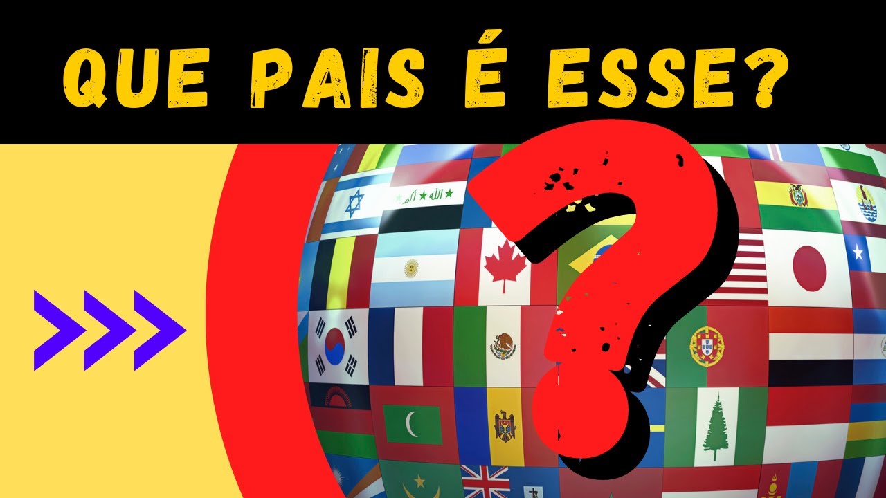 quiz bandeiras de paises 🏳  🌍 IMPOSSIVEL VOCÊ ACERTAR TODAS