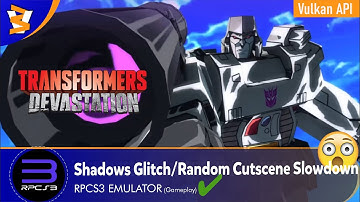 RPCS3 v0.0.25-14517  - Transformers: Devastation (Playable??/Vulkan)