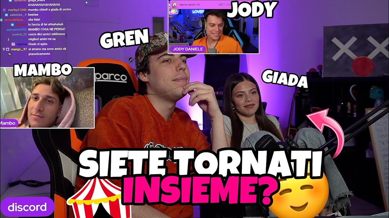 INTERVISTA DOPPIA DI COPPIA TRA GRENBAUD E GIADA CAVALLI!!🔥🎪 (ex?)