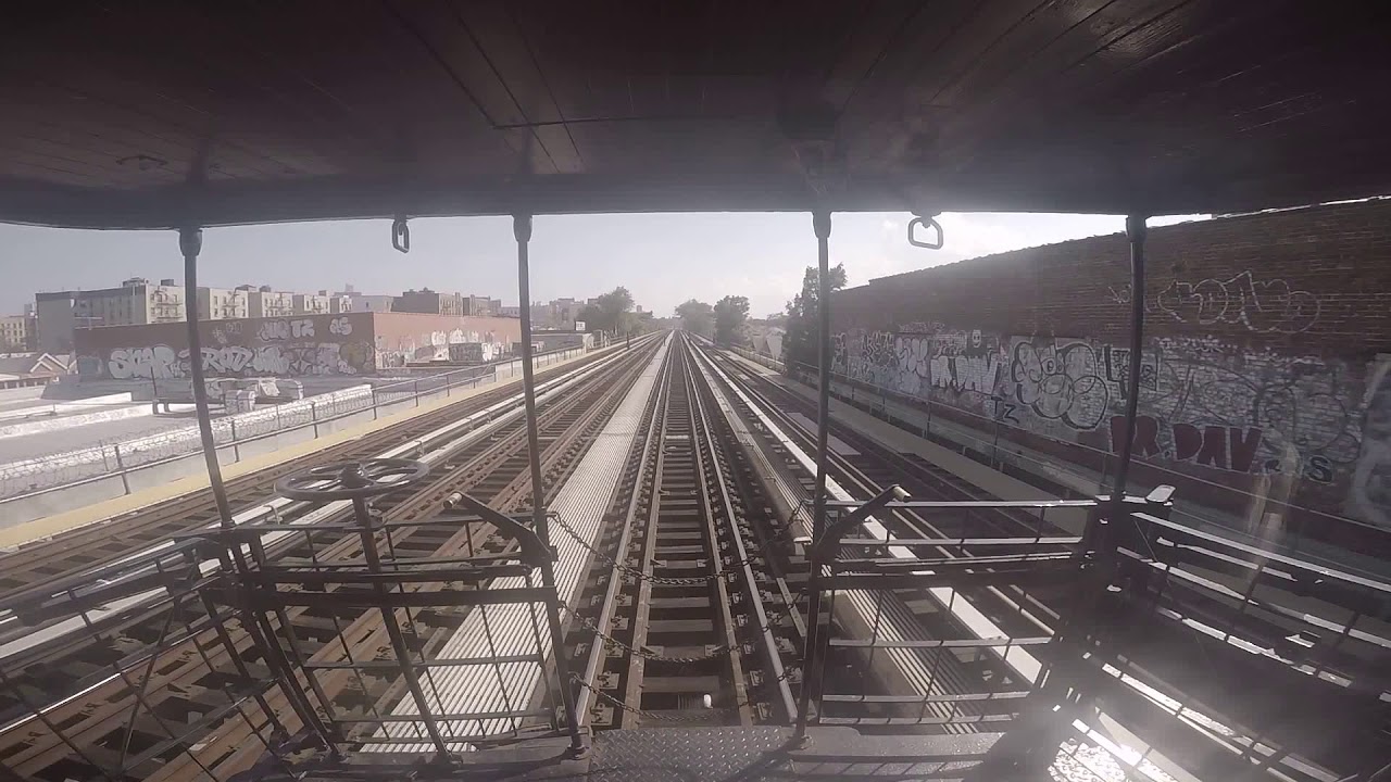 (Edited/Reupload) Entire Rides: BRT EL BU Gate Cars Brighton Beach Bound Train Ride