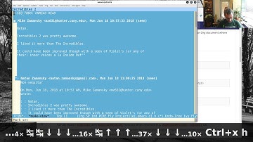 Using Emacs Episode 49 - mu4e-conversation