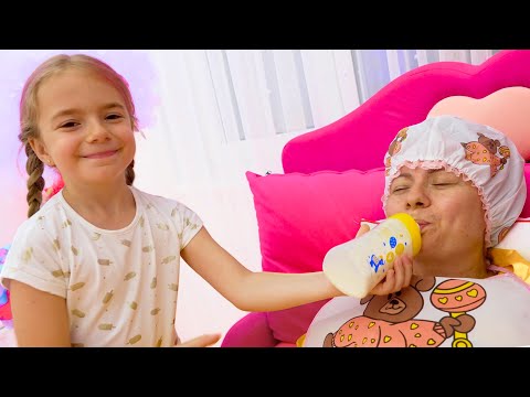 🍼✨ Mom Is a Baby?! Barbie and Ken Turn Real! Funny Family Adventure!