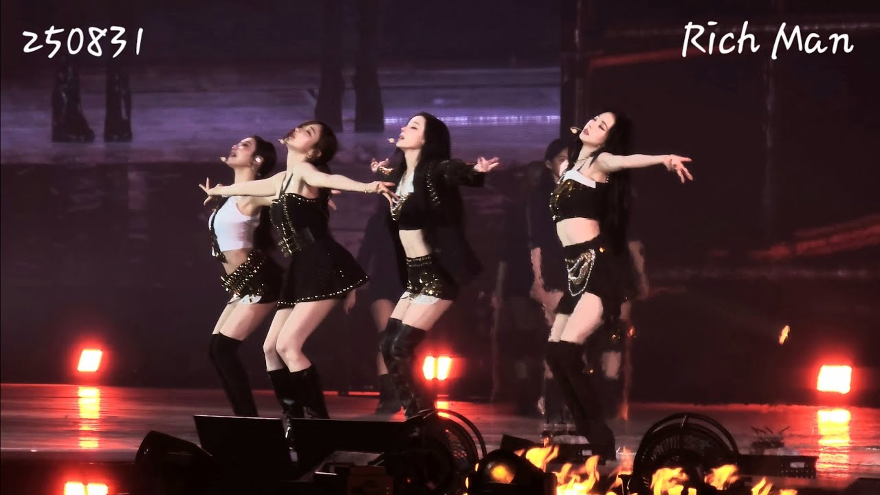 aespa 에스파 'Rich Man' SYNK aeXIS LINE 250831 - YouTube
