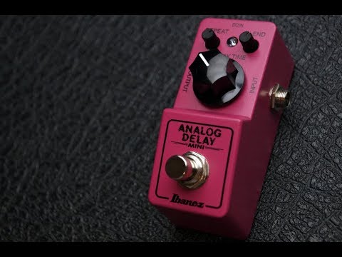 Ibanez Analog Delay Mini - YouTube