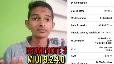 REDMI NOTE 3 || MIUI 9.2.4.0 STABLE UPDATE ROLL OUT || कुछ टाइम के बाद ही सही आ गया MIUI 9