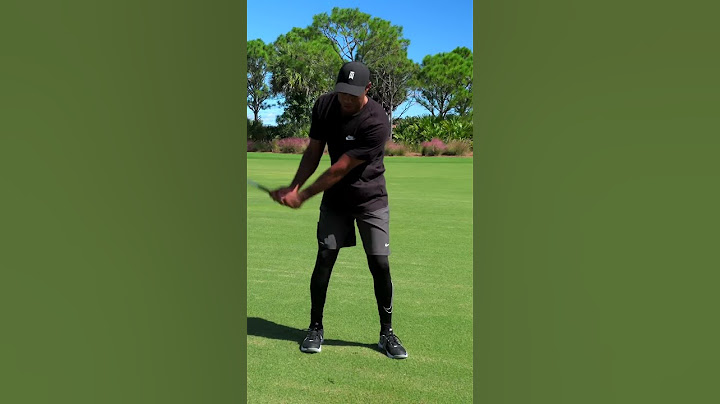 Tiger Woods Details His Iron Swing