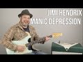 Jimi Hendrix Manic Depression Guitar Lesson + Tutorial