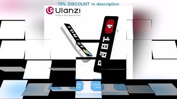 A must-have product! Ulanzi TC001 Smart Pixel Clock Youtube Followers Simultaneous Weather Forecas