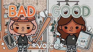 Bad  Vs Good  Babysitter | *WITH MY VOICE*  | Toca Boca Family Roleplay | Season 2 Episode 3