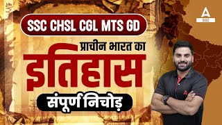 SSC CHSL/ CGL/ MTS/ GD | प्राचीन भारत का इतिहास | GK/GS By Navdeep Sir