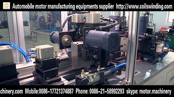 New energy automobile starter armature coil maker winding forming machine-----WIND AUTOMATION