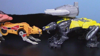 Power Rangers Movie 2017 Sabertooth Tiger Battle Zord Review