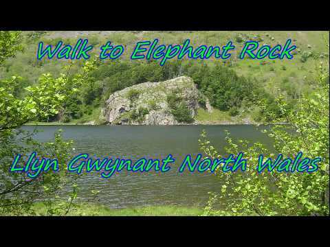 Llyn Gwynant Snowdonia North Wales Uk Walk To Elephant Rock Youtube