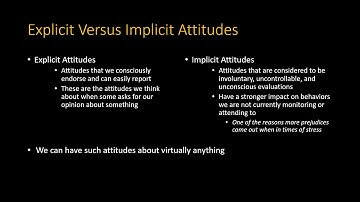 Lecture 6 - Attitudes and Attitude Change