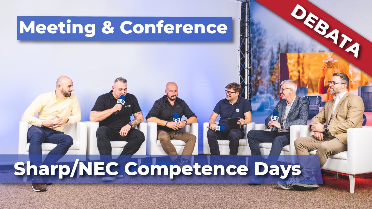 DEBATA: Rynek spotkań i wideokonferencji | Głos PRODUCENTÓW | Sharp/NEC Competence Days 2023