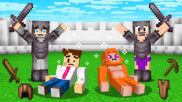 Challenging my Friends in Minecraft HUNGER GAMES!