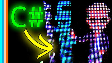 Control 64x64 RGB LED Matrix with C# and MCP2221 I2C Adapter