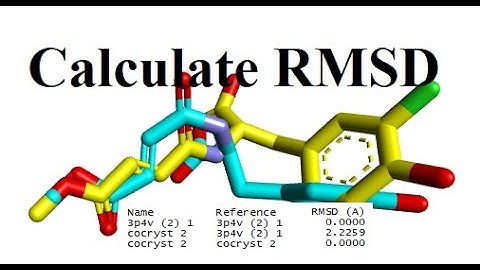 RMSD (Root Mean Square Deviation) Calculation by Discovery Studio Visualizer @MajidAli2020