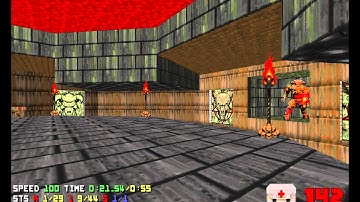 Concerned E1M8 UV-Speed in 0:45.