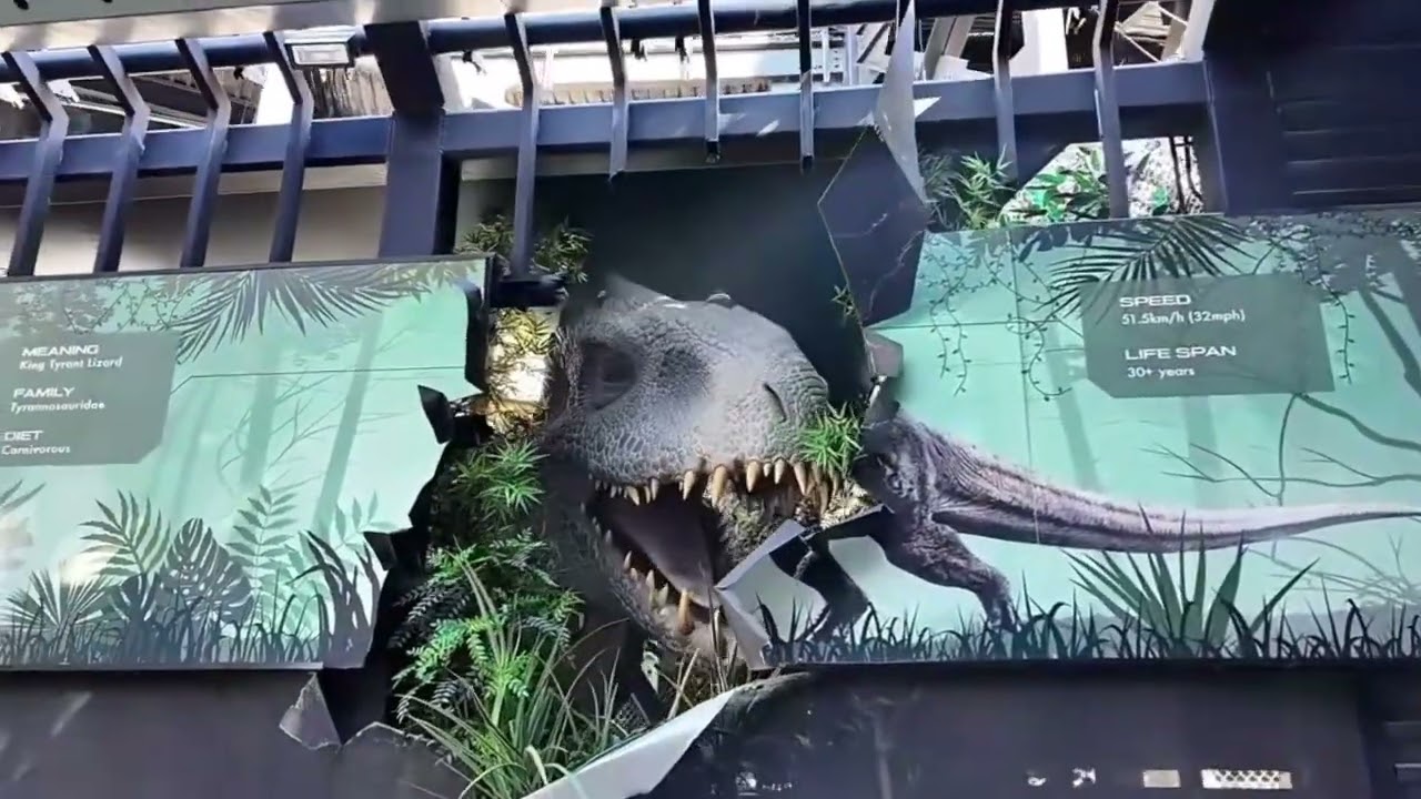 Sobreviví Jurassic World en Universal ¿Lo Lograrías Tú? #jurassicworld #diversion #universalstudios