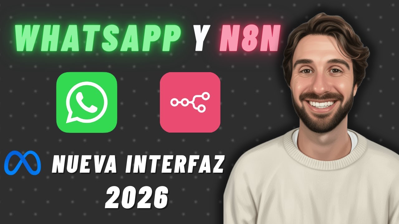 Conecta con la API oficial de WhatsApp Meta 2026 😉 - N8N - Tutorial ...