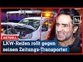 Loser LKW-Reifen löst Unfall mit 5 Fahrzeugen aus | hessenschau