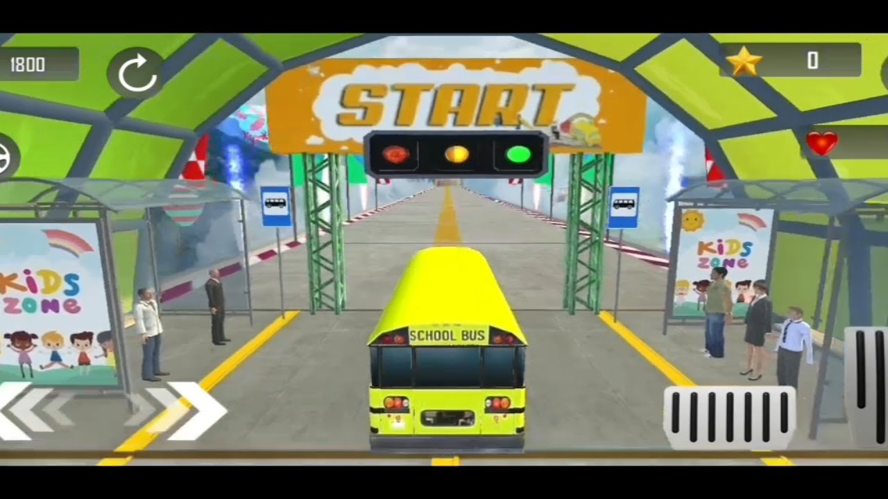 School bus stunt xtreme GT racing stunt beta game for android mobile ...