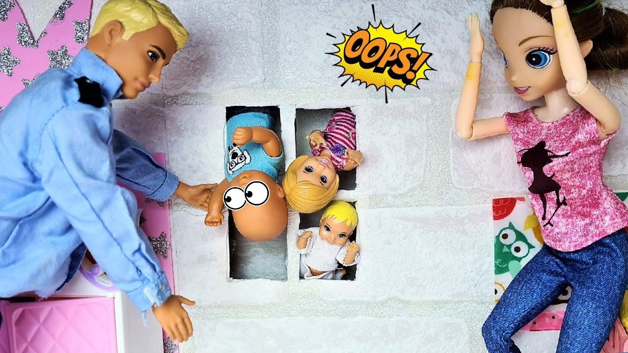 ПРЯТКИ С ПОЛИЦЕЙСКИМ) Катя и Макс веселая семейка! Сериал смешные живые ...