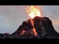 ICELAND VOLCANOES SHOOT LAVA 🌋 60 min +