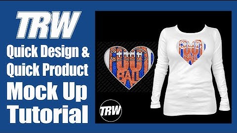 TRW Design Wizard Quick Design and Quick Product Mock Up Features