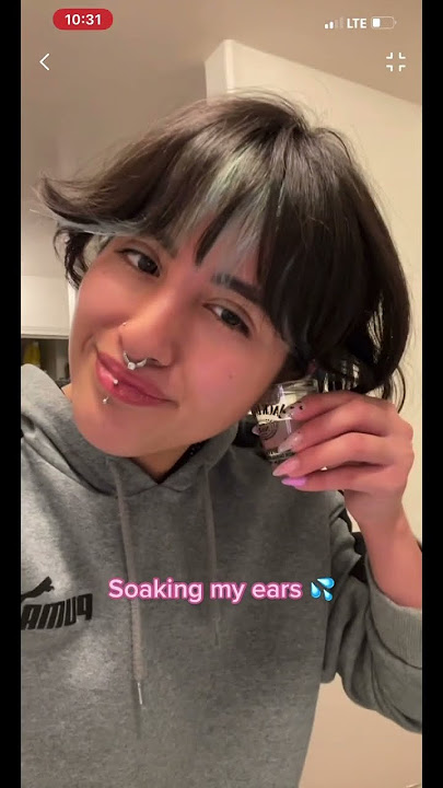 Beginning my Ear Stretching Journey: 14g - September 25, 2022