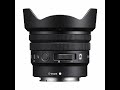 Sony new APS C lenses