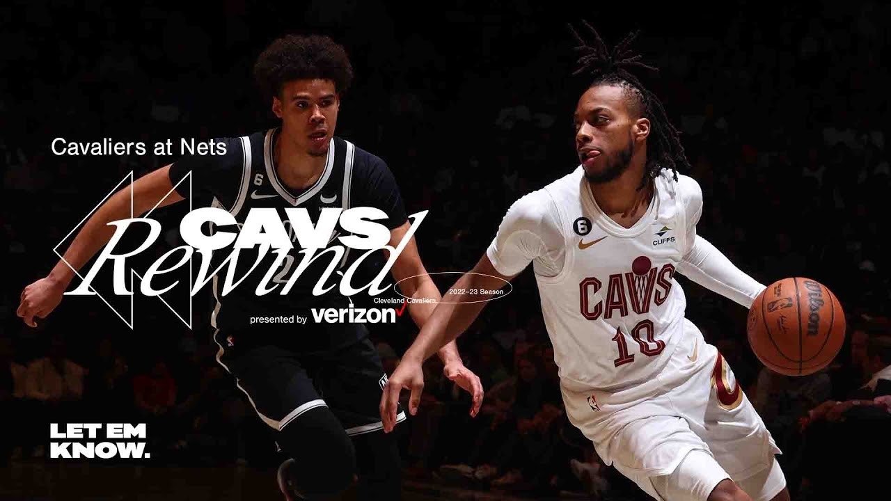 Cavs at Nets Verizon Game Rewind YouTube