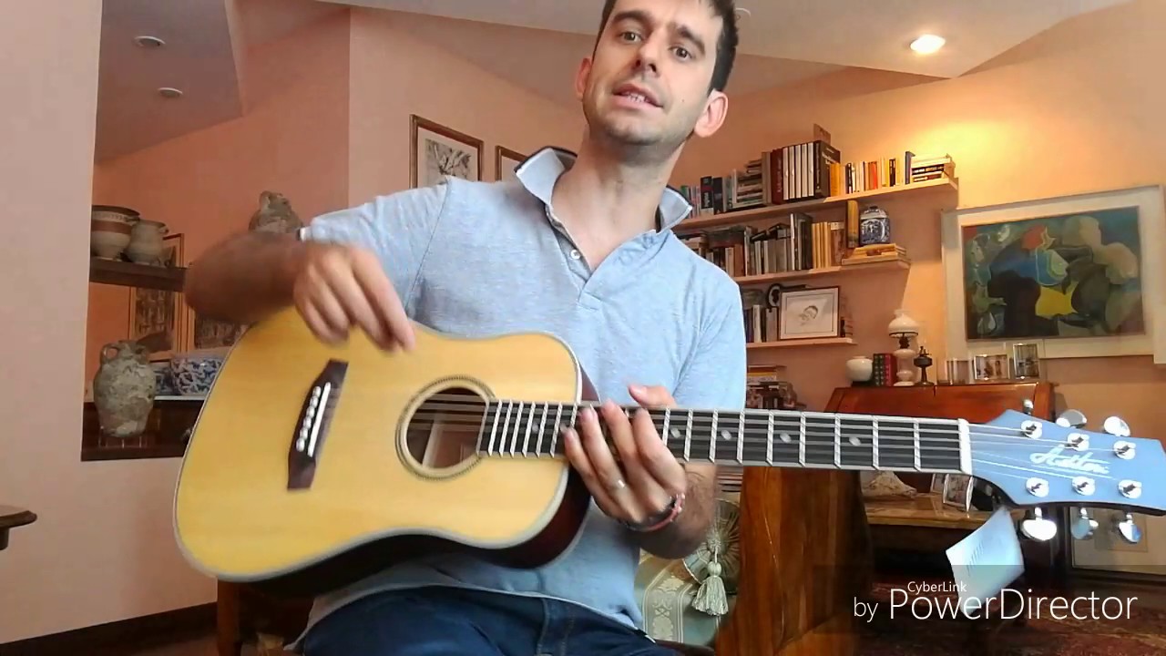 Ashton Joey travel guitar - YouTube