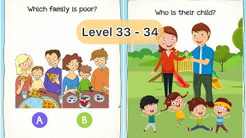 Braindom 2: Who is Lying? Fun Brain Teaser Riddles Level 33 - 34 (iOS, Android)