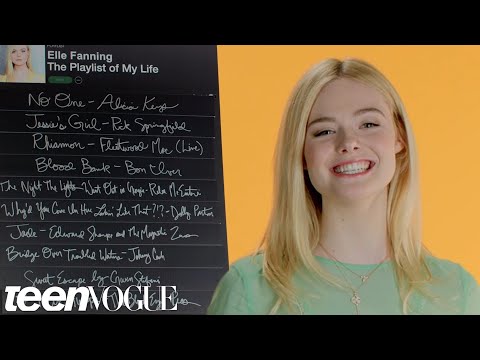 Elle Fanning Creates the Playlist of Her Life | Teen Vogue