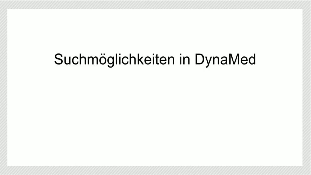 EBSCO Trainertipp Dezember 2022: Suchmöglichkeiten in DynaMed - YouTube