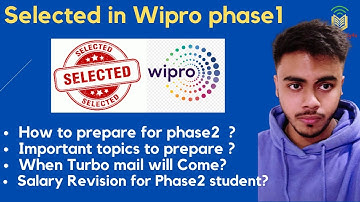 Wipro Elite NTH Phase1 Interview Experience | Important topics for phase2 | phase2 preparation